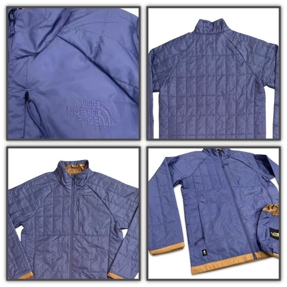 NWT The North Face Circaloft Puffer Jacket Cave Blue/ Utility Brown - Picture 13 of 16